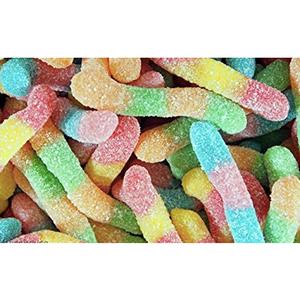 Fizzy Glow Worms 100g