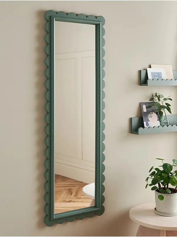 White Window Arched Mirror | Elegant Arch-Shaped Decorative Wall Accent true  mirror 6
