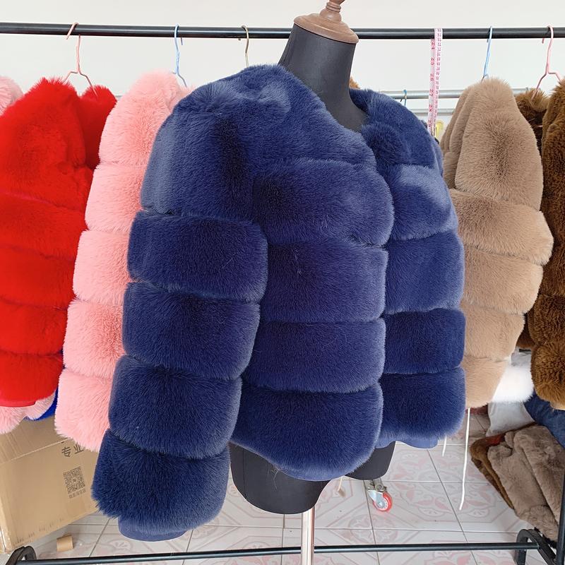 Product Introduction of [2024]Women faux Faux Fur Coat Autumn Winter High Quality Faux Fox Fur Coat fluffy coat fury elegant faux furr 7xl plus size women clothing1 22