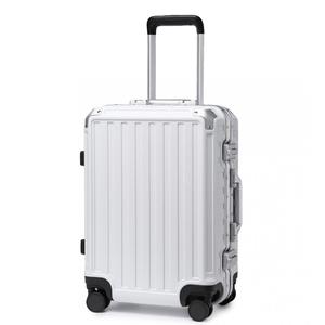 [MissLulu Bags] Supercase Durable 20 Inch (54x38x24cm) PC Hardshell Aluminum Frame Suitcase With TSA Lock - 4 Colours Available