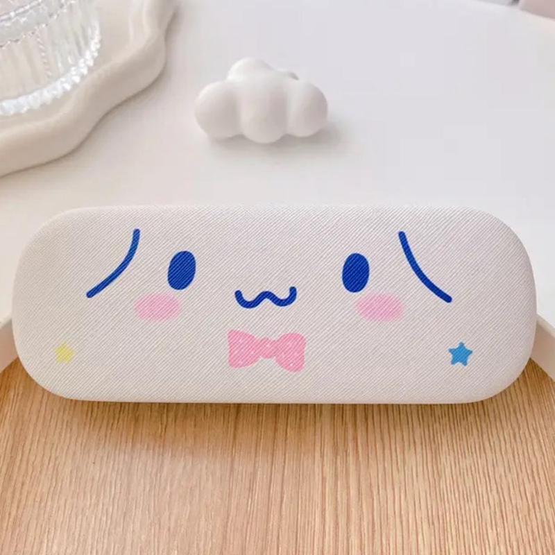 Sanrio Hello Kitty Cinnamoroll Kuromi Glasses Case Myopia Sunglasses / Glasses Storage Box Anime Kawaii Cute Creative Travel Portable Girls 5