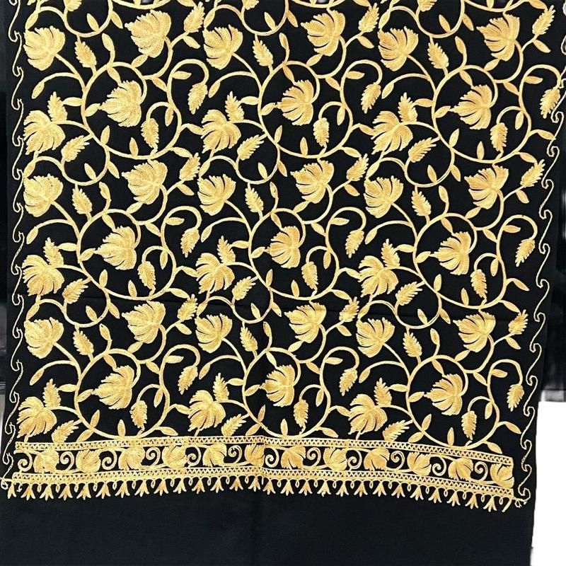 Kashmiri Pashmina Women's Shawl with New Design #hijab#stylish 0