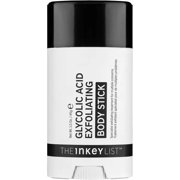 The Inkey List Glycolic Acid Exfoliating Body Stick 45g | Multiple Concerns, One Targeted Solution | Delivers Deep, Effective Exfoliation | Fragrance Free | Suitable For All Skin Types Gentle Sensitive