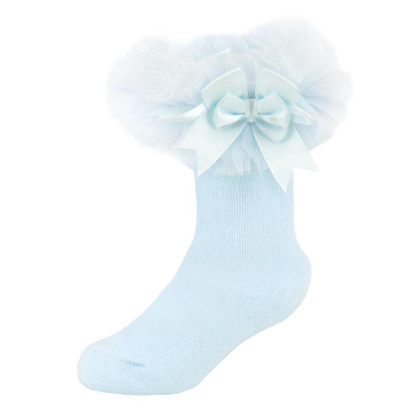 Infant Baby Girls Tutu Socks with Bow Frilly Cotton Comfortable for Daily Wear Durable and Stylish Newborn Socks UK Shoe Size (0-0)0-3 Months, (0-2.5)6-12 Months (3-5.5) 12-24 Months 1