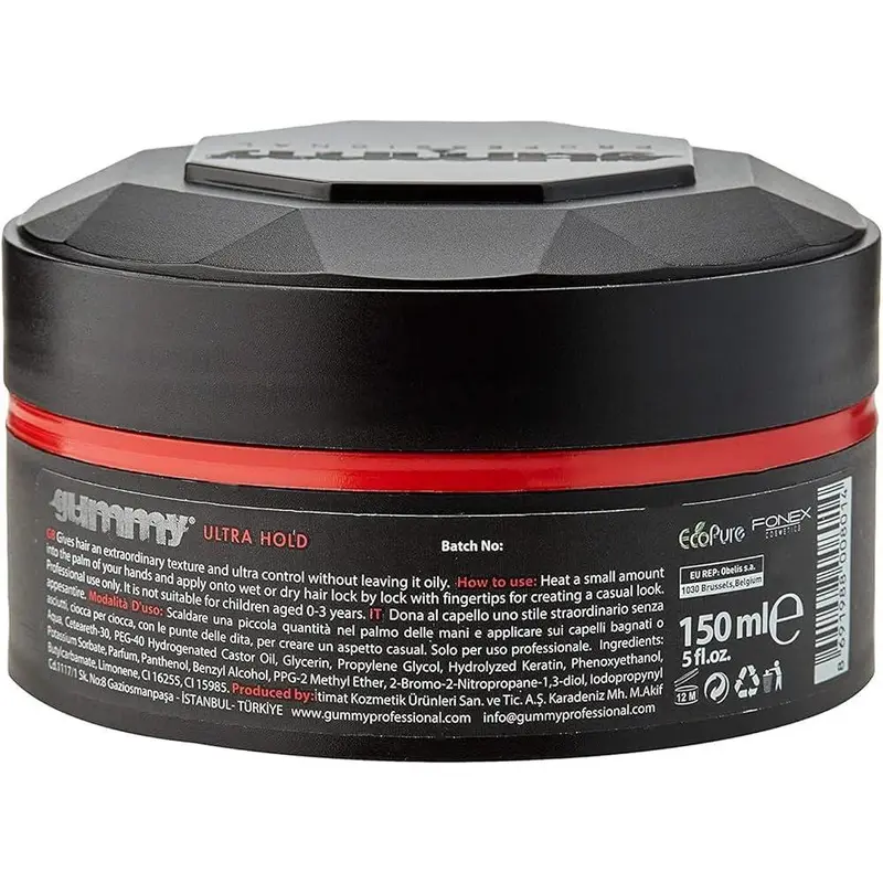 Gummy Ultra Hold Hair Wax 150ml 2