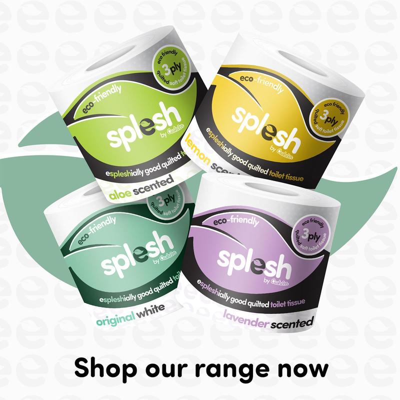 Splesh by Cusheen Quilted Luxury White 3 Ply Soft Toilet Tissue Paper 72 Rolls 5