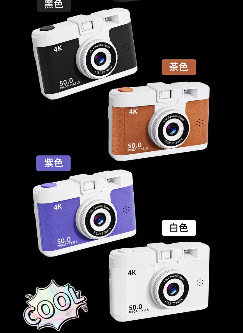 Product Introduction of New wifi HD digital camera Entry level high pixel student Camera Children's camera 12