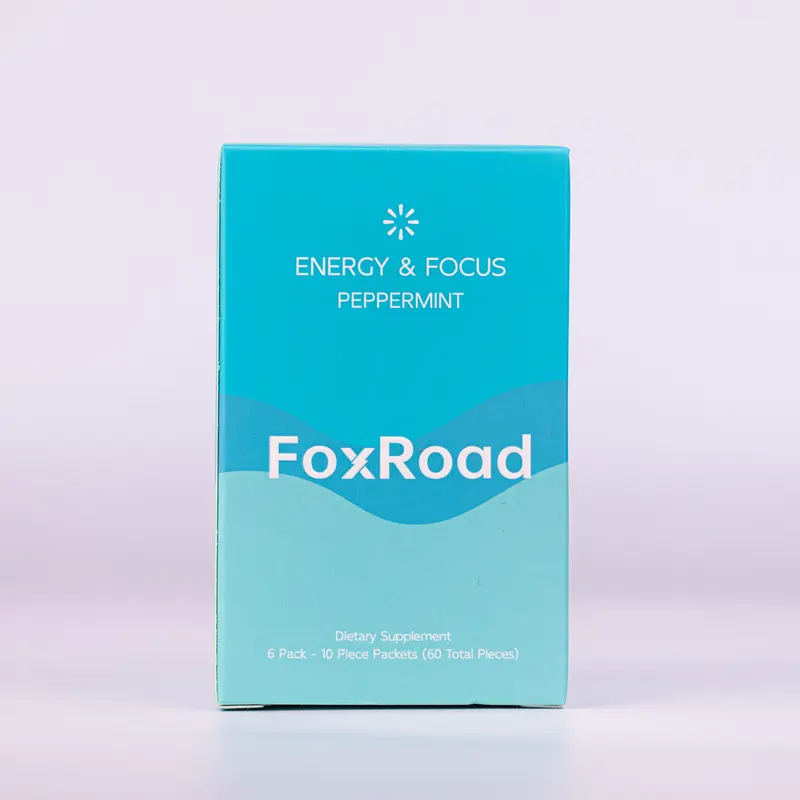 FoxRoad - Refreshing Gum-Energy Caffeine Mints 1