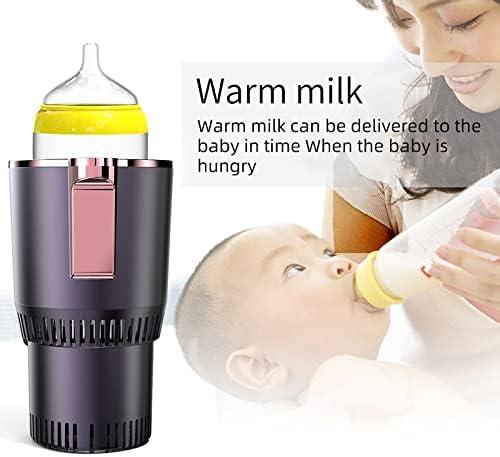 PYXISTIFY 2-in-1 Car Drinks Warmer & Cooler | Van Coffee Heater | Car Can Cooler | Keeps Your Beverage Cold | Mug Drinks Holder | Smart Digital Display | Car Baby Bottle Milk Warmer | Coffee Warmer 1