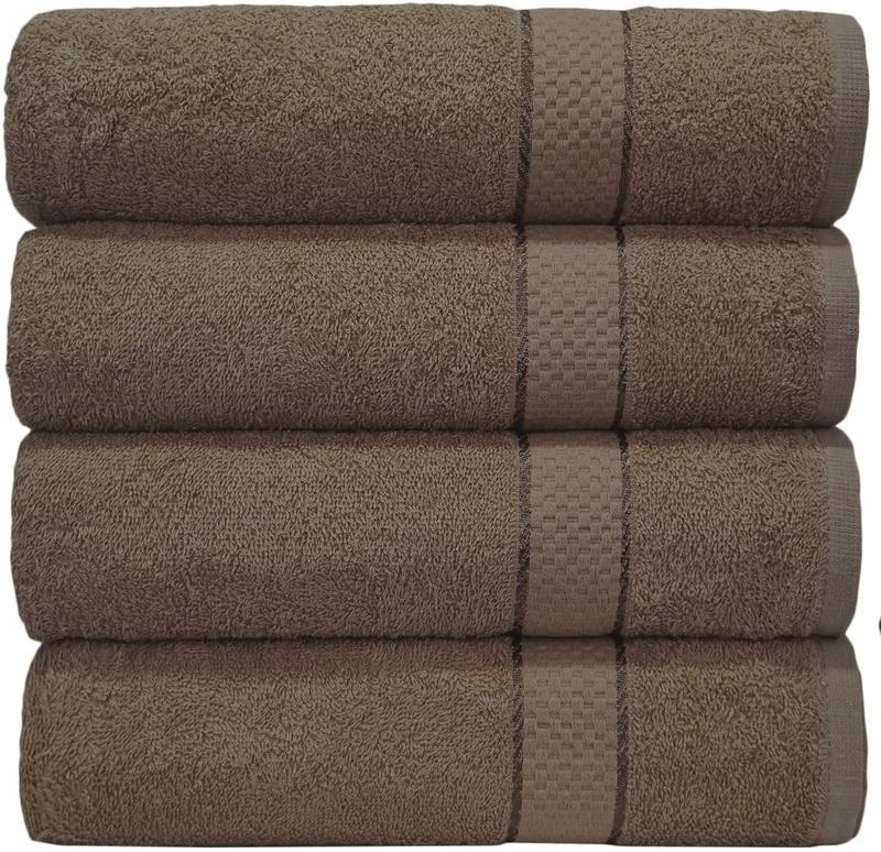 Bargain Bath Towel - Budget-Friendly 100% Egyptian Cotton - Super Soft - 80x140cm Absorbent Soft Sheet Smooth Plain luxury 6