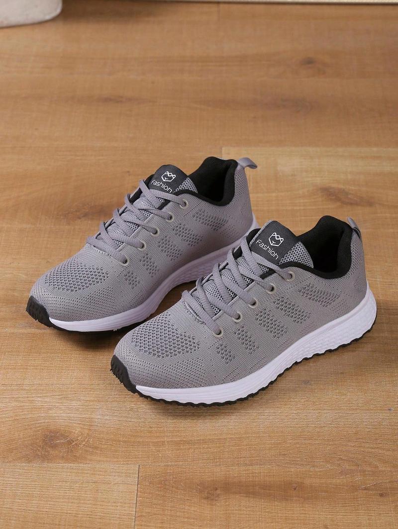 Product Introduction of 2023 Autumn New Arrival Plus Size Women's Sports Shoes, Fashionable Mesh Breathable Soft Sole Running Shoes, Wholesale Discounted Price Trainer Foot Wear 8