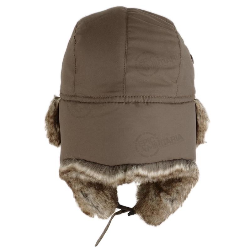 Winter Hats for Men and Women - Fashionable and Warm TASLAN USHANKA TRAPPER HAT - MID-BROWN 5