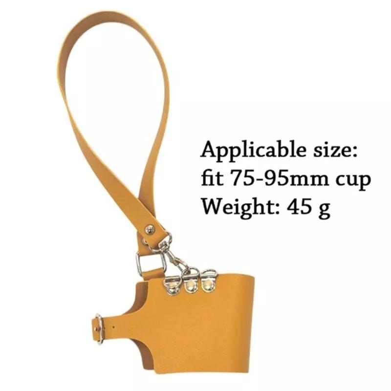 Product Introduction of Adjustable Size Yellow Cup Jackets for Fashionable and Insulated Drinkware 0