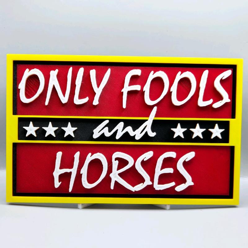 Only Fools And Horses Retro Plastic Sign, Vintage Gift 0