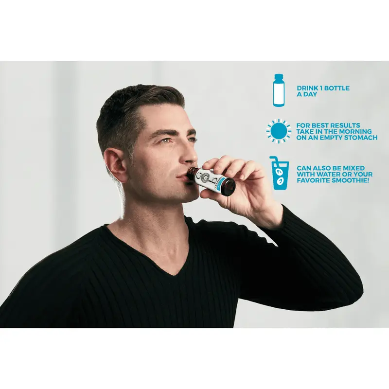 Gold Collagen ACTIVE Multitasker Liquid Collagen Supplement for Skin Health, Joint Care, Muscles and Hair Growth - Fitness Beauty Drink Healthcare For Him and Her 2
