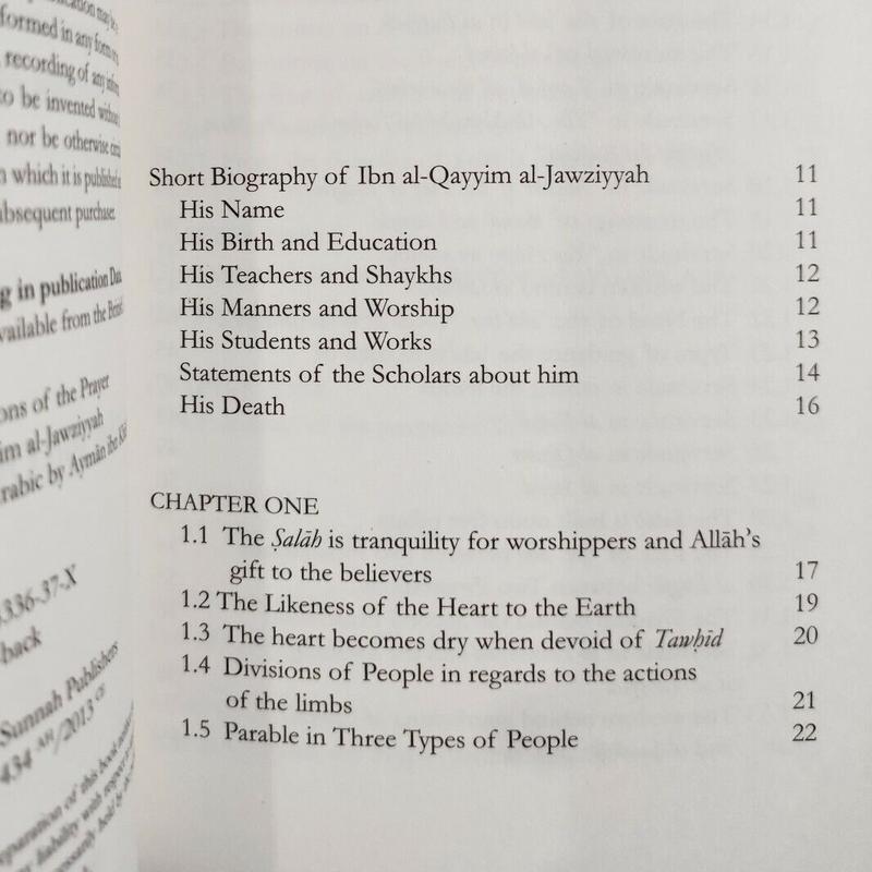 Inner Dimensions of the Prayer by Imam Ibn Qayyim al Jawziyyah 3