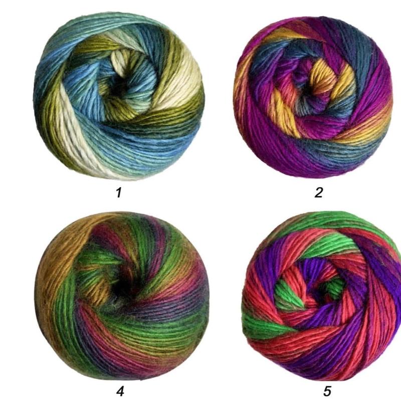 Knitco Elegant Dk 100% Acrylic Yarn Ombré Effect 1 x 150g - 420m crochet uk 1