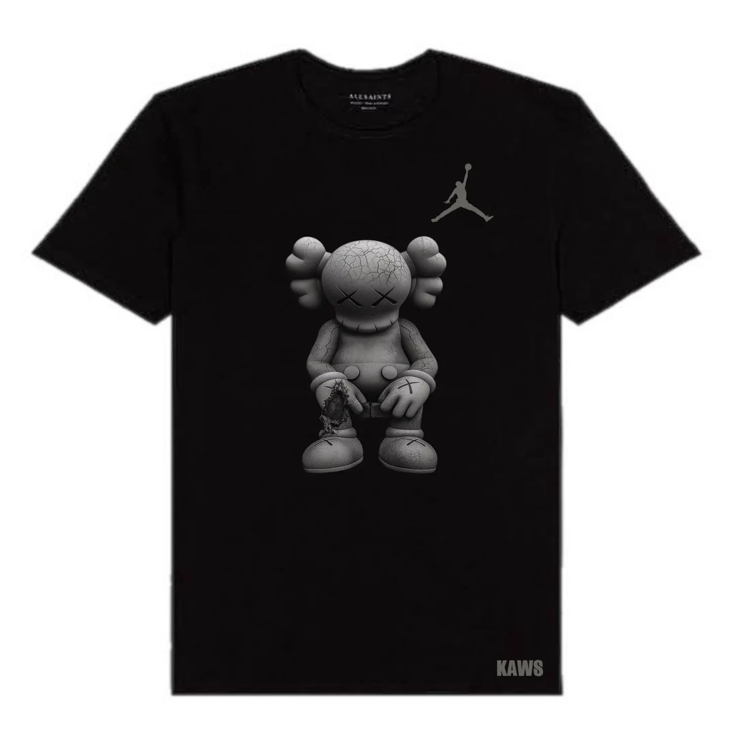 Retro KAWS T-Shirt #1 Street Group Tee White - Men's Cotton T-Shirt - Menswear, Top
