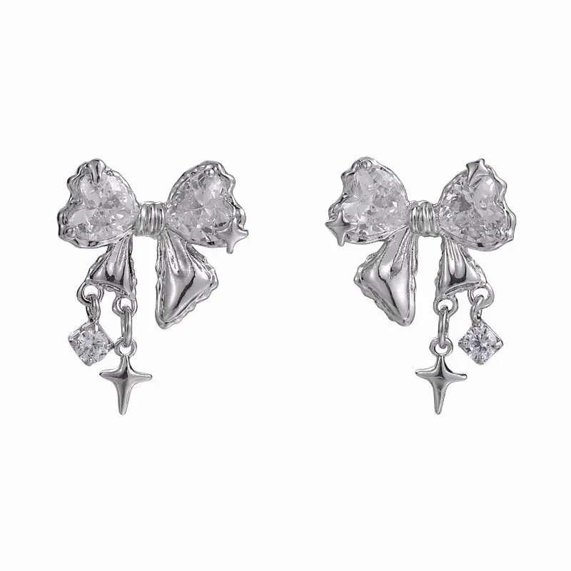 Super Cute Bow Earrings for Women - Fashion Accessory