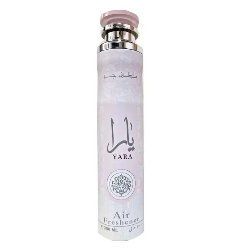 3x Viral Arabian Air Fresheners Dubai Fragrance 300ml by Ard Al Zaafaran Lattafa Yara Pink Bint Hooran Dirham Wardi Sublime Badee Al Oud Fakhar Rose Oud Musk Floral Arab Scents Perfume Aroma Scented airfreshener Household Room Spray Scent 6