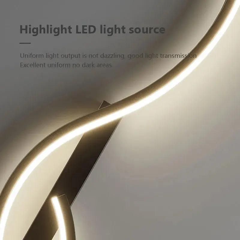 Long Strip LED Wall Sconce - Minimalist Indoor Lighting Fixture 5