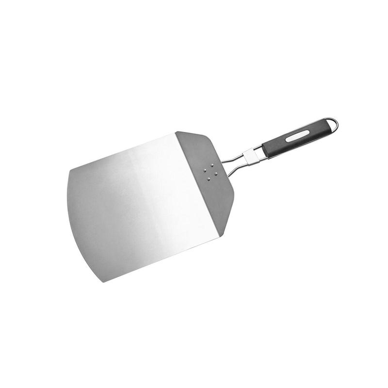 Folding Pizza Peel Spatula Long Handle Turning Super Smooth Paddle Non-Stick 3