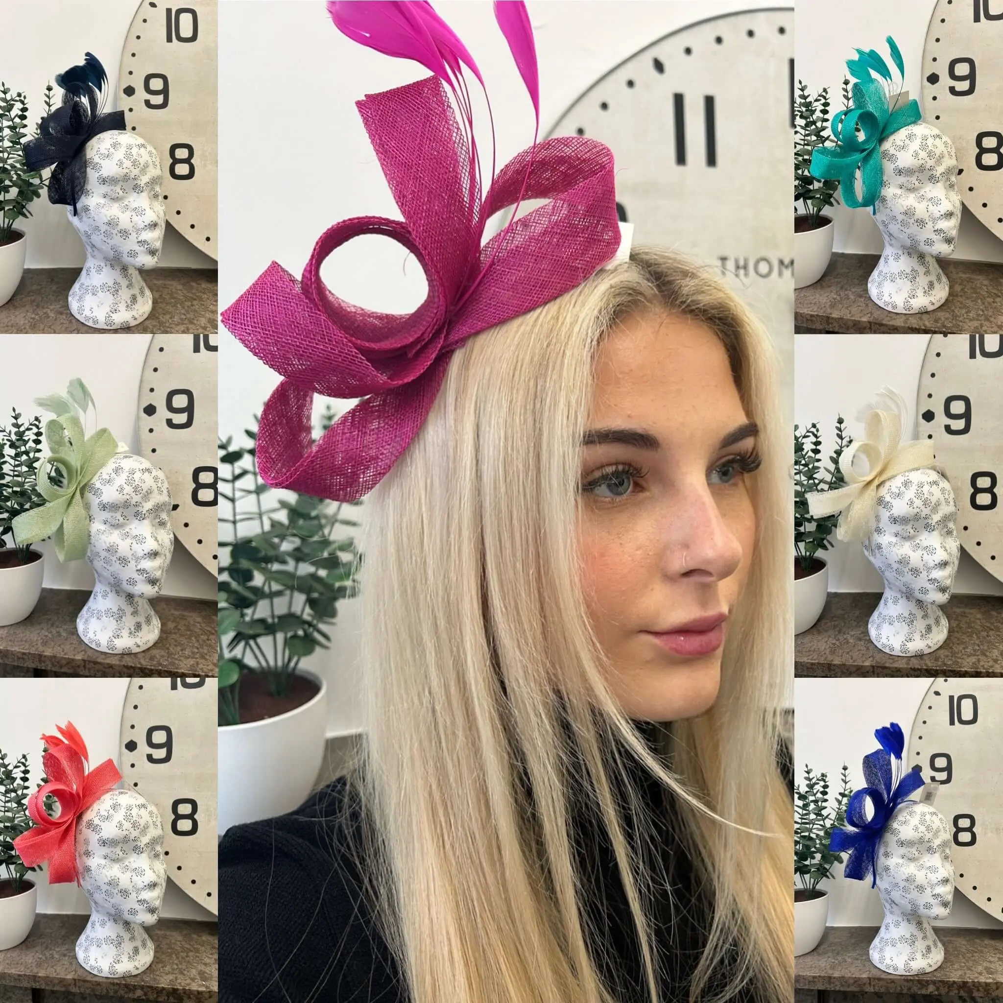 Florence Fascinator Hat in 17 Colours - Fashion Hair Accessory