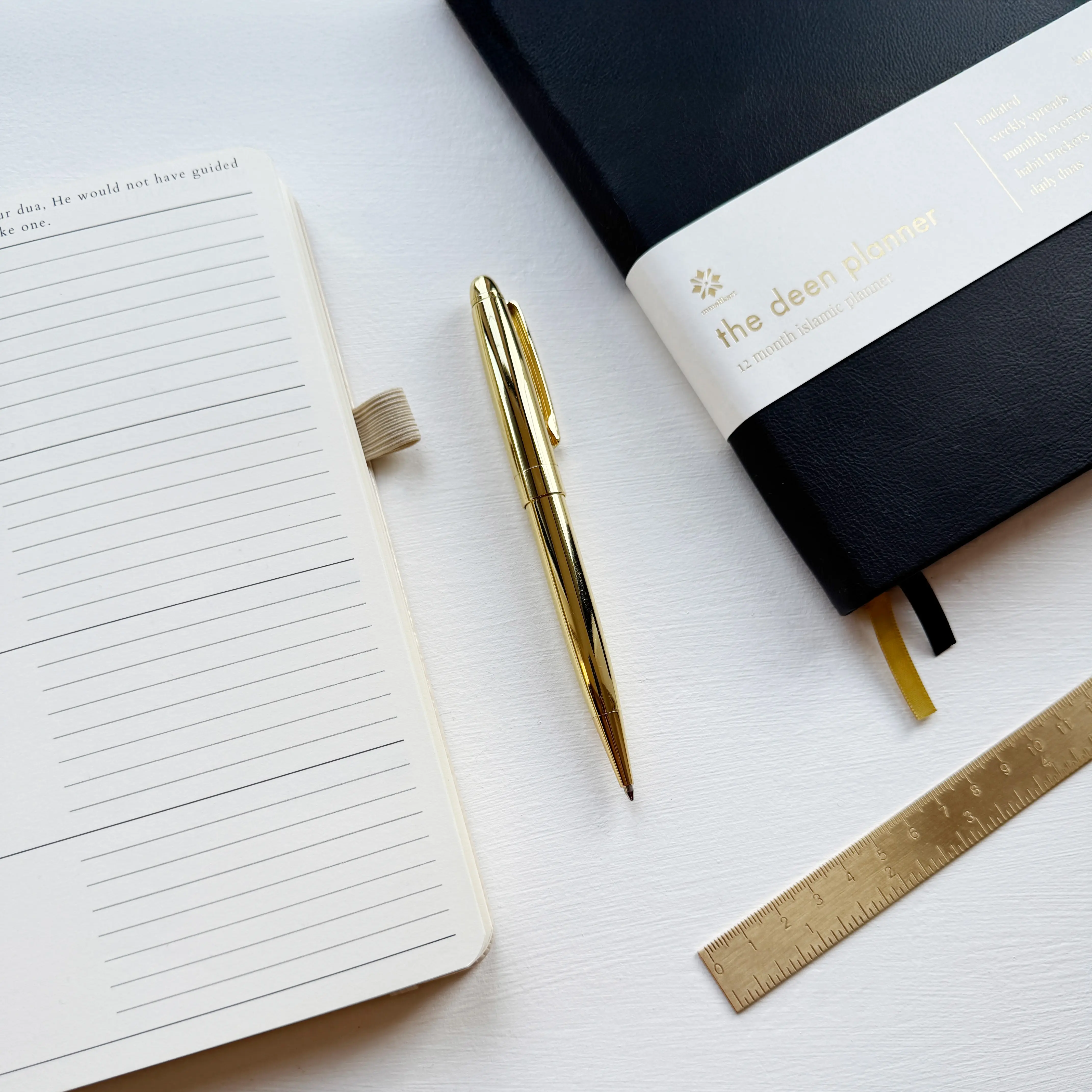 Ballpoint Pen, Premium Gold Barrel, Black Ink