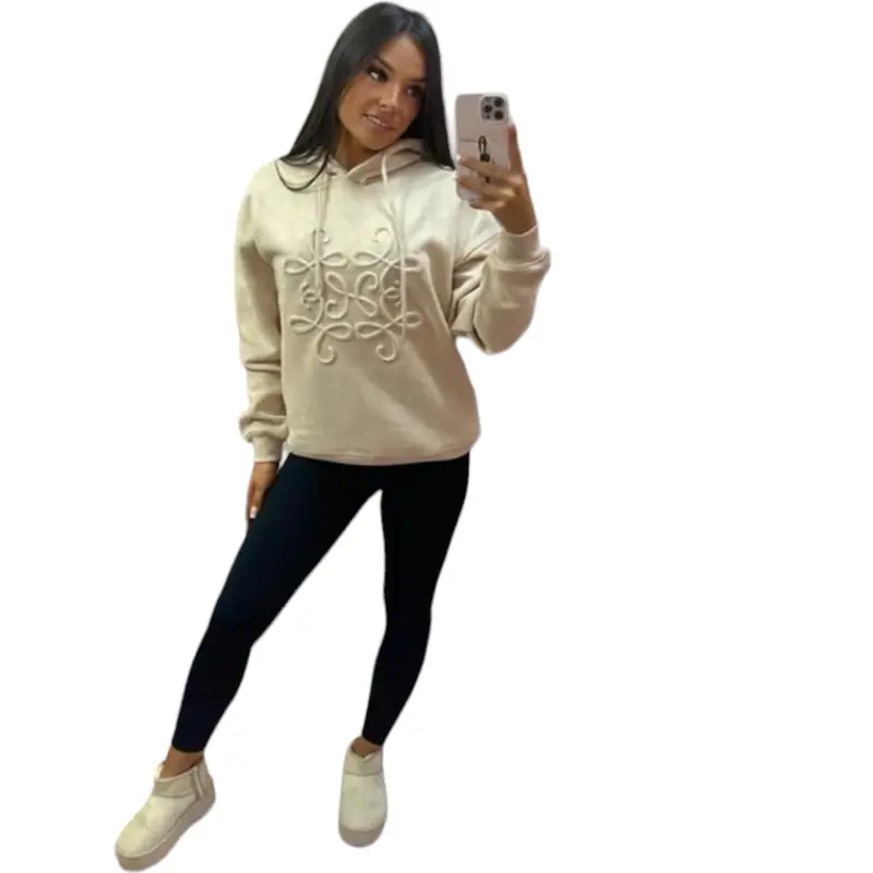 Women Ladies Oversized Pullover Plain Fleece Hoodie Top Hoodies Sweatshirt Top Jumper Outfits UK 6-16 Casual Comfort Long Sleeve Sleeve Womenswear Soft Fashion Style Sweaters Winter Aesthetic Underwear Clothing Longsleeves Lady Baggy Minimalist Loose ba 2