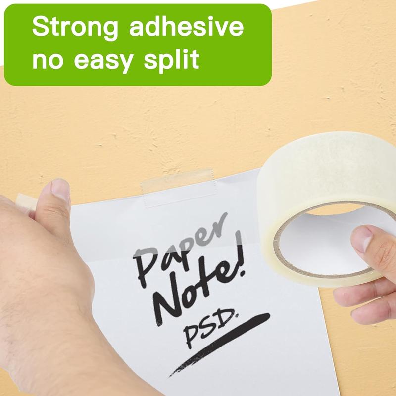 6 X Heavy Duty 48mm X 66m Strong Packaging Tape Self Adhesive - High-Strength - Secure Sticky Tape for Parcel Boxes & Moving Boxes 4