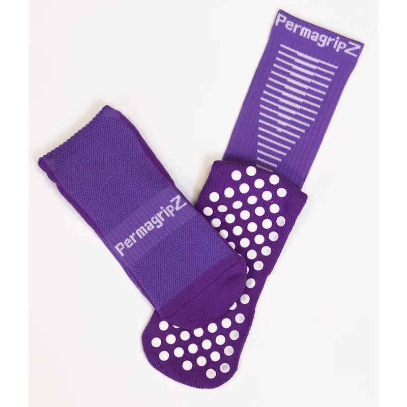 Purple grip socks 0