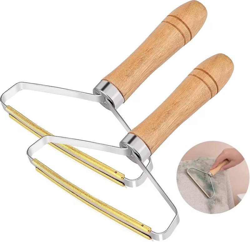 Handy Carpet Lint Remover, Carpet Scraper Pet Hair Remover- Bobble Remover for Clothes Restores (Pack of Two) 0