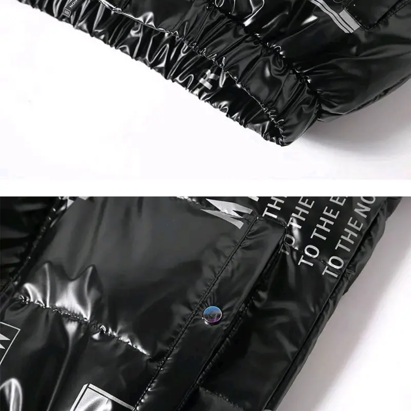 Men's Stylish Winter Jacket for Outdoor Sports - Menswear, Coats men Black 6