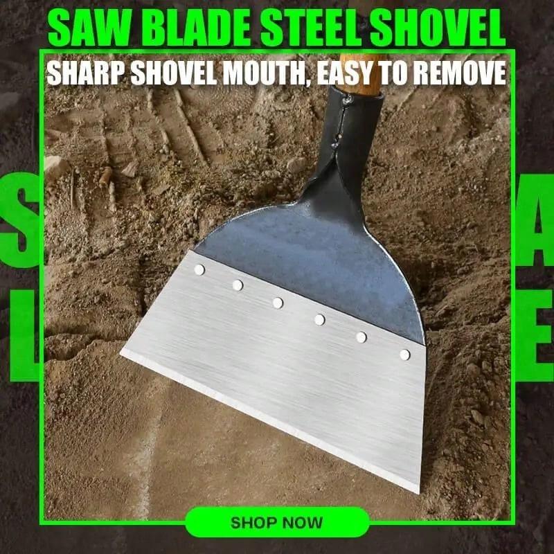 Multi-Functional Outdoor Garden Cleaning Shovel Steel Flat Shovel 8