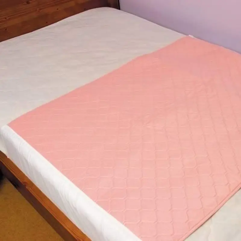 Washable Bed Protector/Pad with Tucks - Pack of 2 0