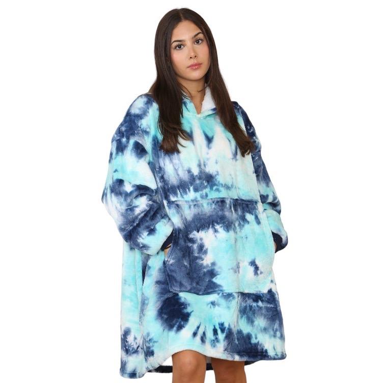 MS9 Oversized Blanket Hoodie Fleece Top With Sherpa Soft and Warm Lining | 15 Colours Available Comfort | Style Minimalist Pullover Basic Vibe Polyester Womenswear Sweaters Fits Long Sleeves 8