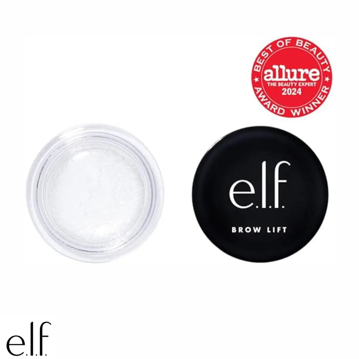 e.l.f. Brow Lift, Clear Eyebrow Shaping Wax For Holding Brows In Place, Creates A Fluffy Feathered Look