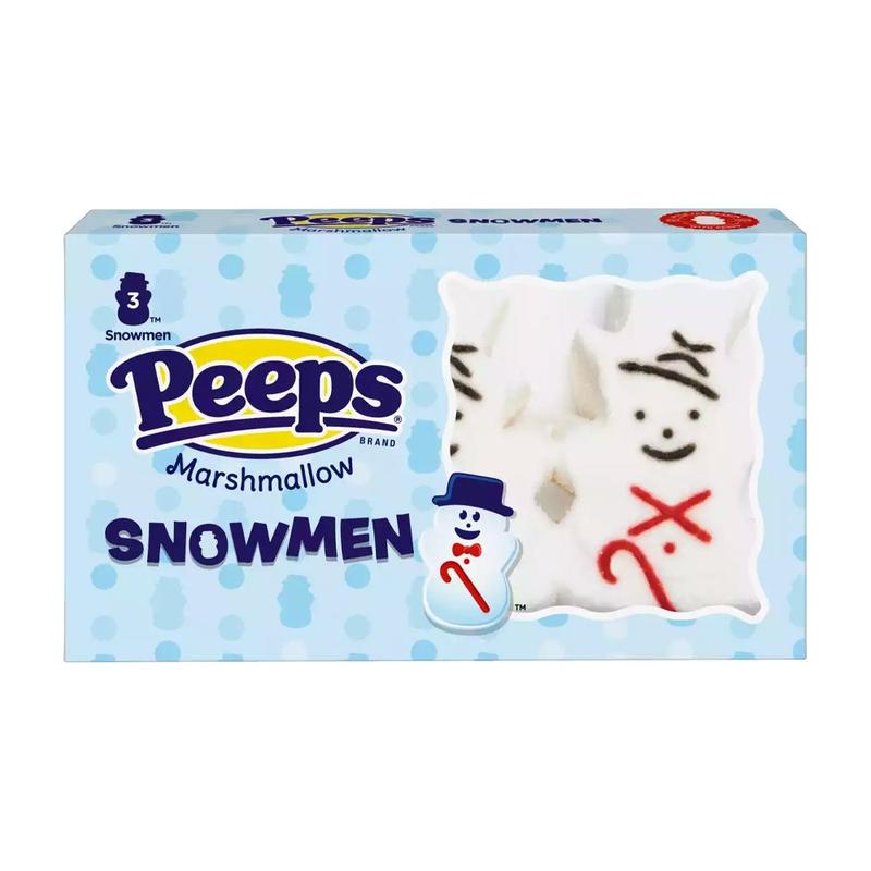 Peeps Marshmallows 3 Pack - Snowmen, Trees, Gingerbread Men, Pumpkins, Skulls, Ghosts & Monsters Available - Halloween Sweet Sugar Snack 7