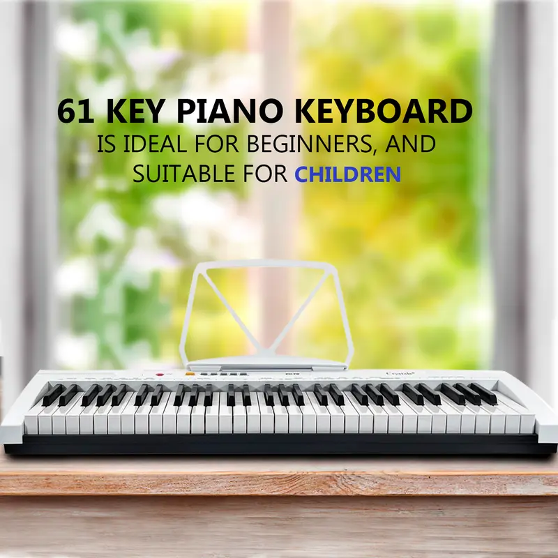 61 Keys Electronic Teaching Keyboard Digital Music Piano Instrument & Microphone 5