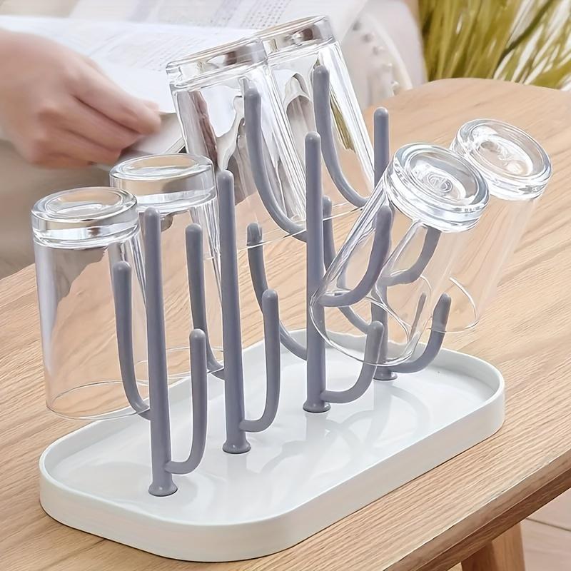 Baby Tree-shaped Milk Bottle Drain Rack, Dust-proof Milk Bottle Holder, Cup Drain Rack Easter Gift 4