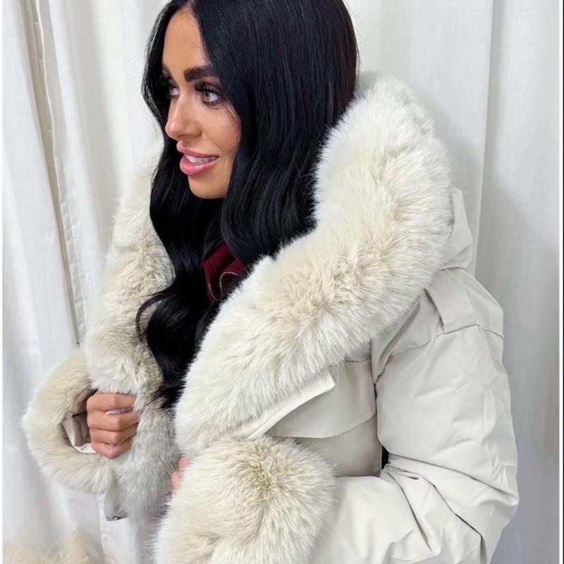 MOLLY Women's Faux Fur Coat -  Autumn Winter Womenswear 3