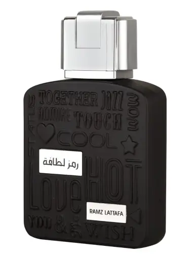 Ramz Silver By Lattafa Unisex Eau de Parfume Arabic Amber Wood Scent 100ml Gift 2
