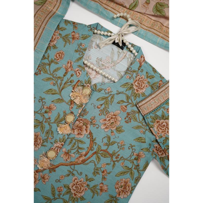 Original Bin Saeed Khaddar 3 PCS Eid Collection 2025 PT-08 1