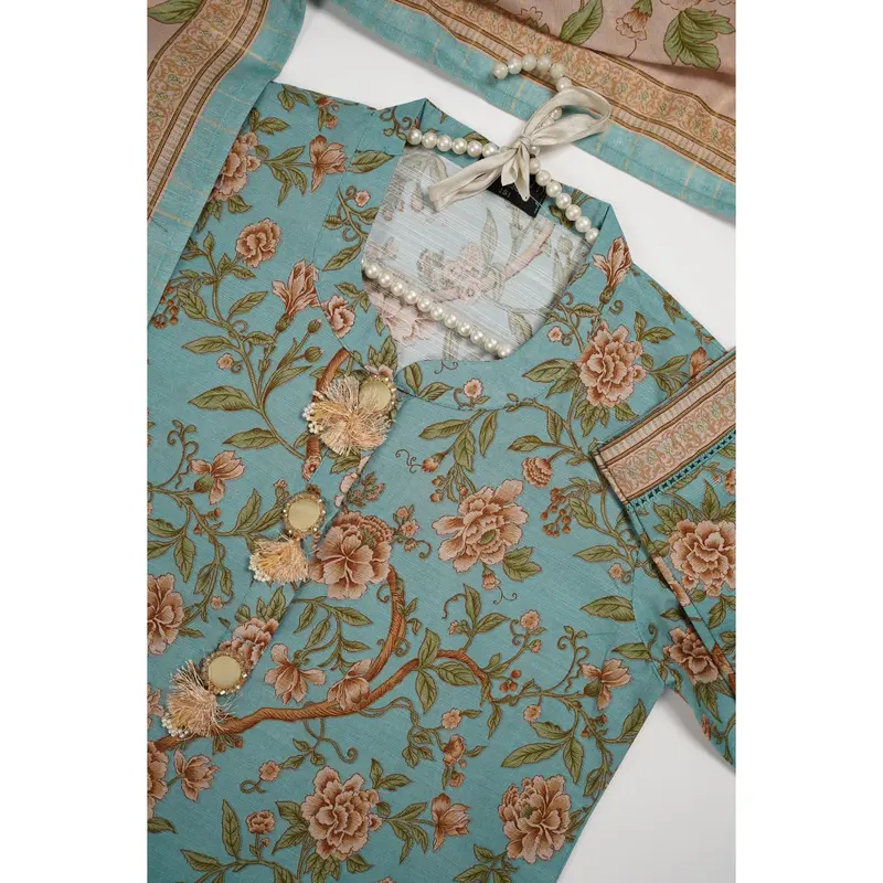 Original Bin Saeed Khaddar 3 PCS Eid Collection 2025 PT-08 1
