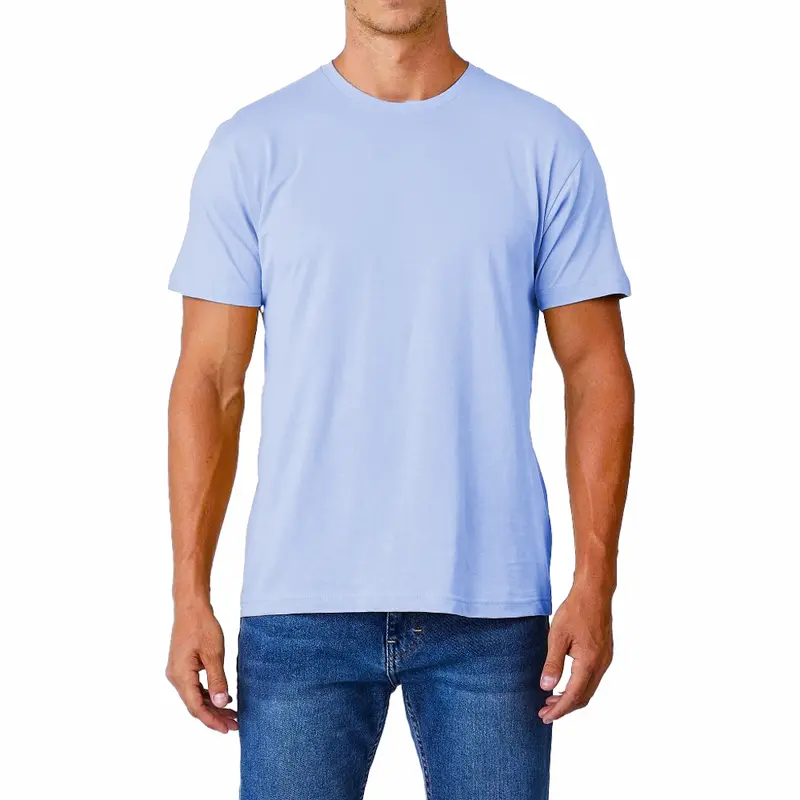 Mens Plain Crew Neck 100% Cotton Gym Casual Work Short Sleeve T-shirt Tee S-3XL Multipack 6