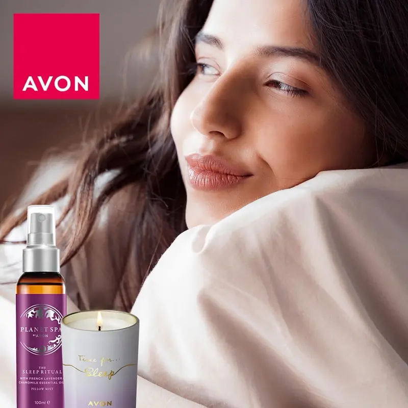 Planet Spa Sleep Ritual Pillow Mist Aromatherapy; the top-rated sleep spray hero, infused with French lavender and chamomile essential oils to help you get the beauty sleep you deserve. Assists sleep, ensures relaxation. oil 2