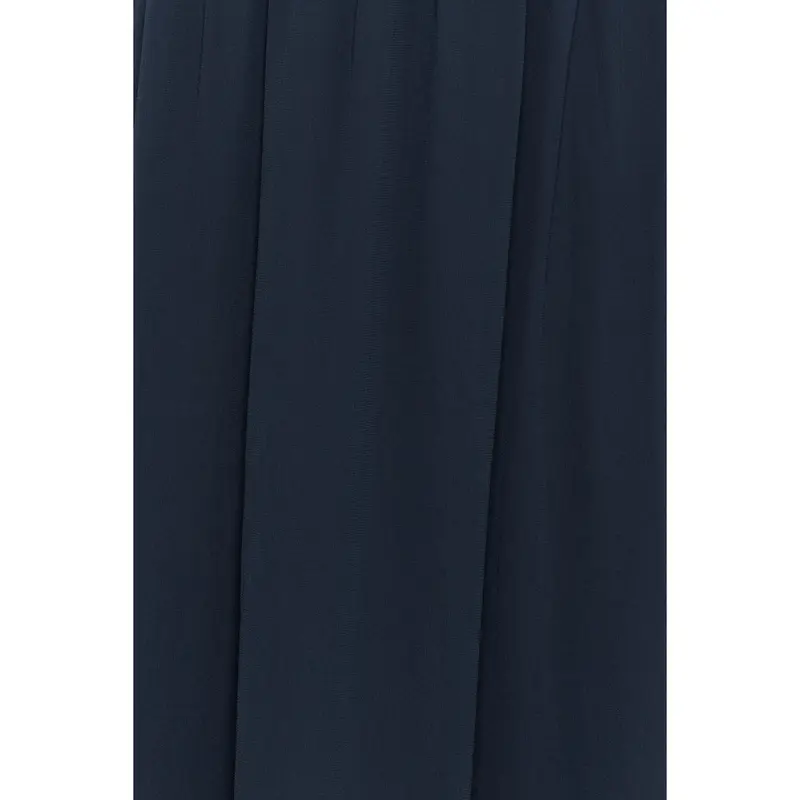 LTS Tall Navy Blue Ruffle Maxi Dress 4