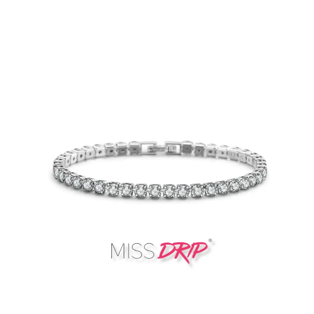 Rosa  Zirconia Tennis Bracelet 4mm