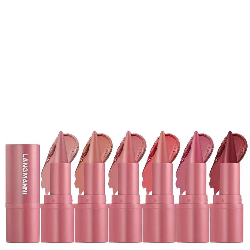 Langmanni New Multi-Functional Lip Liner Lipstick Pen Matte 6 Colors Optional Waterproof  Lipgloss  Cosmetic 0