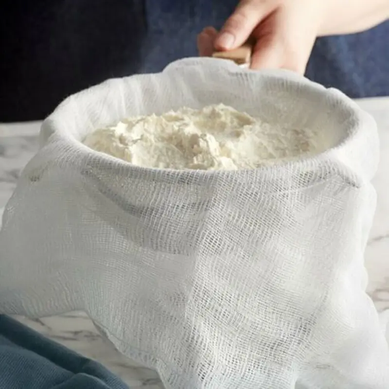 Cotton Cheese Cloth - Ideal for Straining and Draining to Achieve the Perfect Texture in Your Culinary Creations Cleaning Kitchen Mesh Baking Lightweight 6